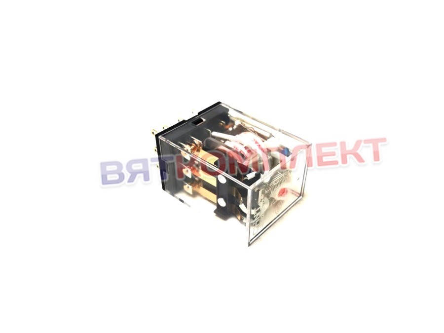 Реле JZX-22F(D) 3 конт. с инд. LED 5А 220В AC (CHINT) промежуточное